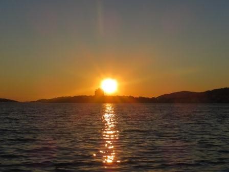 Beautiful Sunset in Vodice