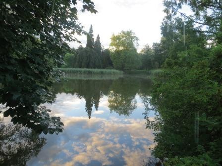 Im Stadtpark von Wiesenburg