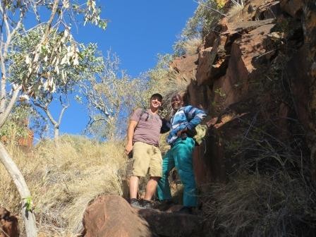 Aufstieg auf das Waterberg Plateau