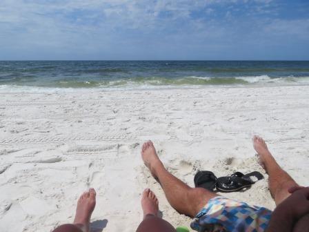 am Strand
