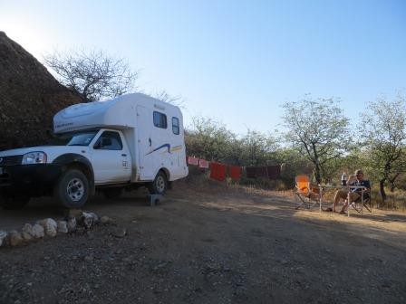 Unser Campsite an der Ugab Terrace Lodge 