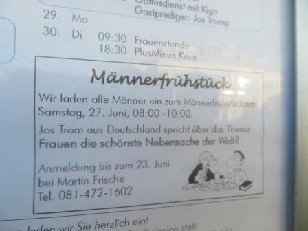 In der Stadt gab es immer wieder Gelegenheit den Kopf zu schütteln :/