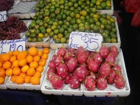 Auf dem Obstmarkt
