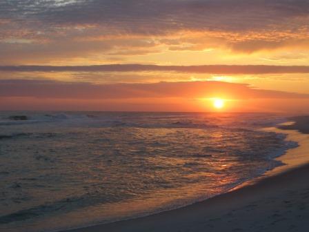 Perfekter Sonnenuntergang in Panama City