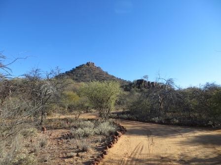 Auf dem Waterberg Plateau Campsite