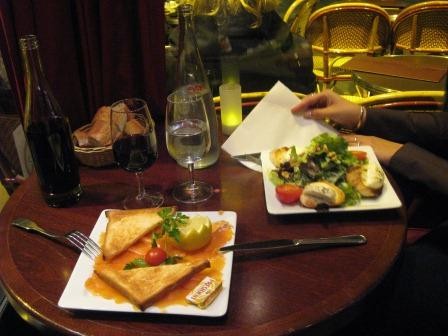 Phantastische französische Küche im Bistro