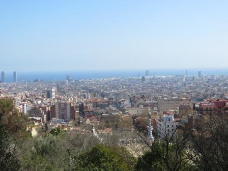 Ausblick vom Parc Güell