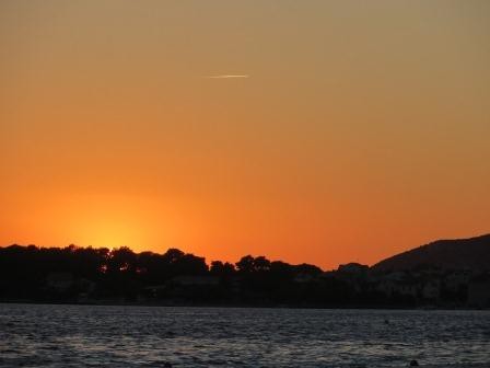 Beautiful Sunset in Vodice