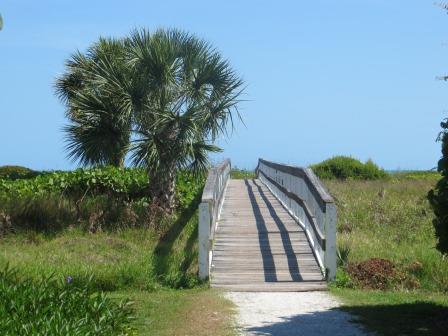 Weg zum Strand