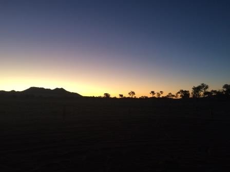 Sonnenaufgang im NamibRand Nature Reserve
