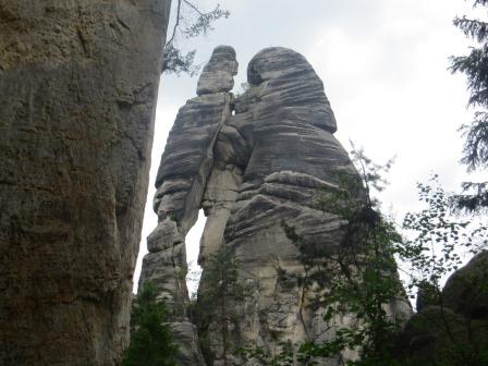 Adersbacher Felsen - das verliebte Paar
