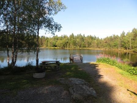 Naturreservat Svartedalen - unser Übernachtungsplatz