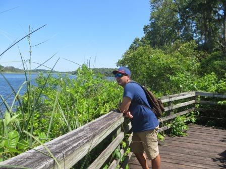 Wanderung auf dem Nature-Trail