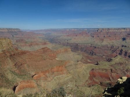 Grand Canyon - im richtigen Licht ein tolles Farbspiel!