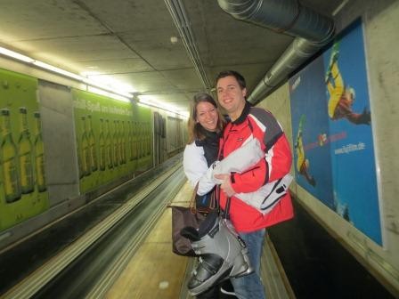 In der Skihalle