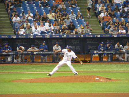 bei den Tampa Bay Rays