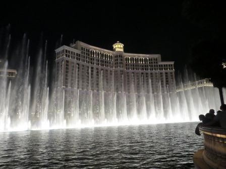 Fontänen vor dem Bellagio