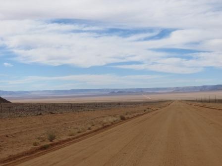 Langsam wurden die Straßen schlechter