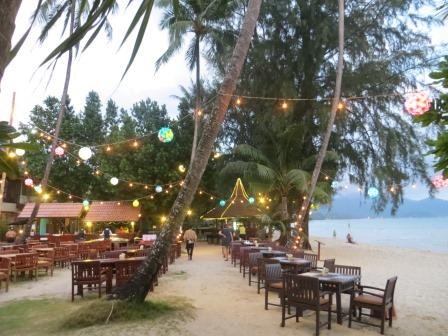 Strandrestaurant im Paradise Resort