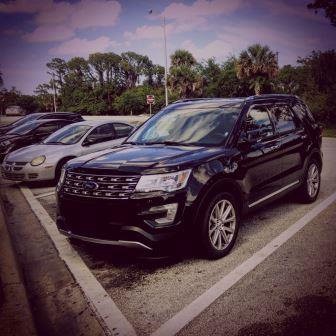 Unser schicker Ford Explorer