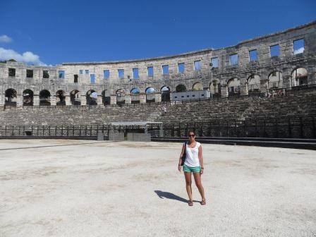 Amphitheater in Pula