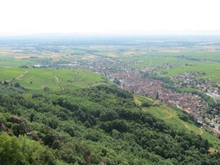 Wanderung zu den 3 Burgen in Ribeauvillé