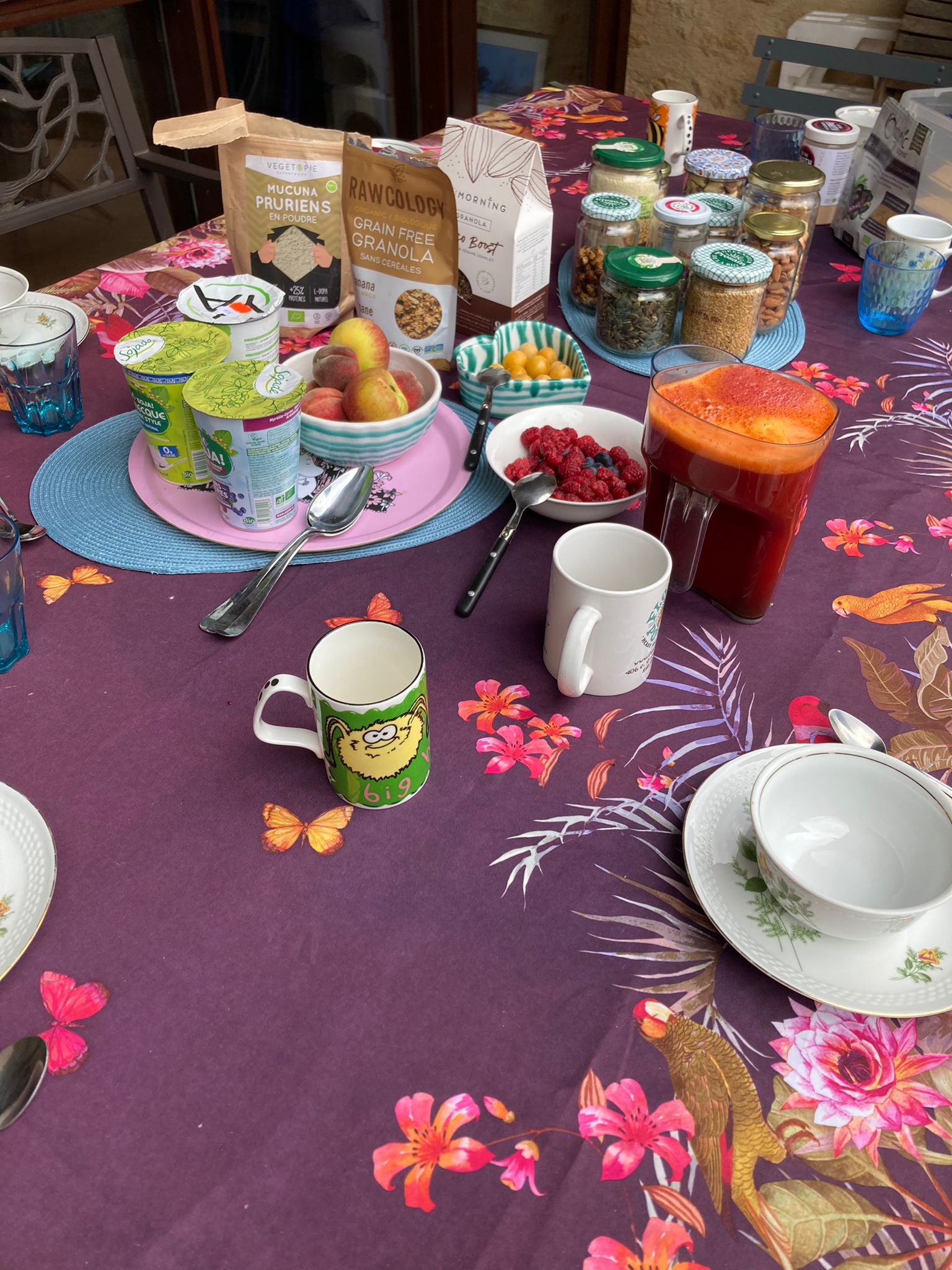 Breakfast is served 