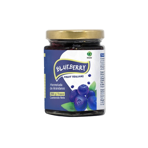 BLUEBERRY FRUIT TEA JAM