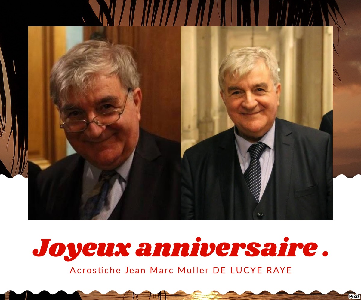 Acrostiche Jean Marc Muller Lucyeraye Fr Acrostiche Jean Marc Muller Lucyeraye Fr