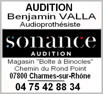 Sonance Audition - 07 Charmes sur Rhône