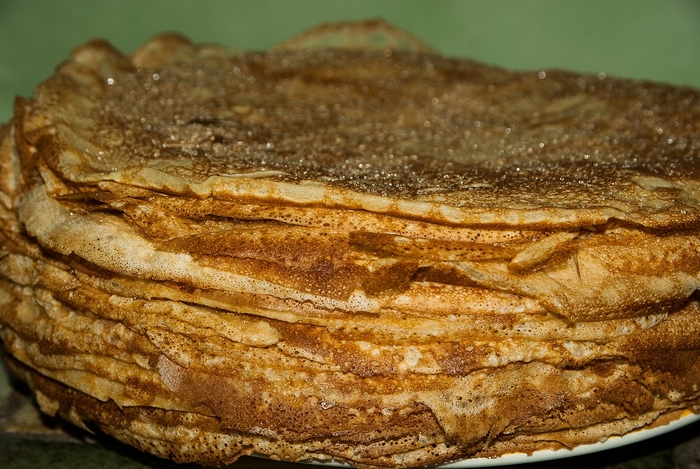 Crêpe de la chandeleur Gîte Daur Bocou