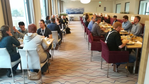 DeafIT Konferenz: Mittagessen