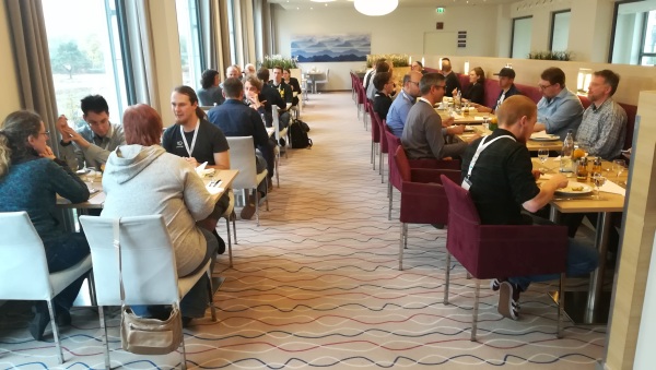 DeafIT Konferenz: Mittagessen