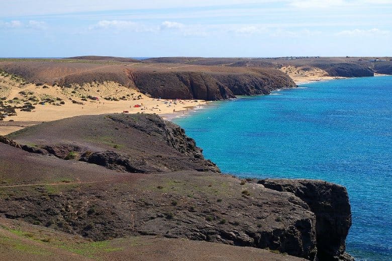 Kanaren Lanzarote Playa Mujeres