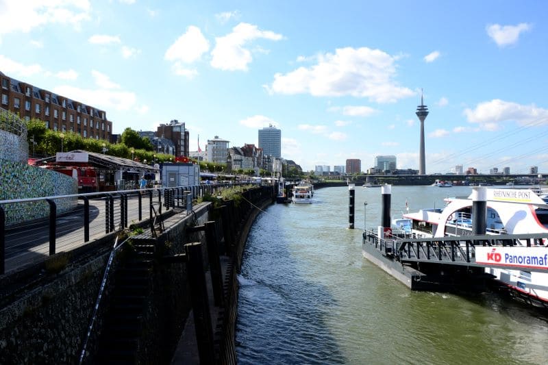 Bootsanleger Düsseldorf Kasematten