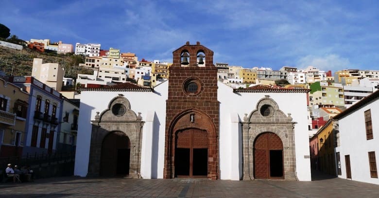 Kanaren La Gomera San Sebastián Kirche