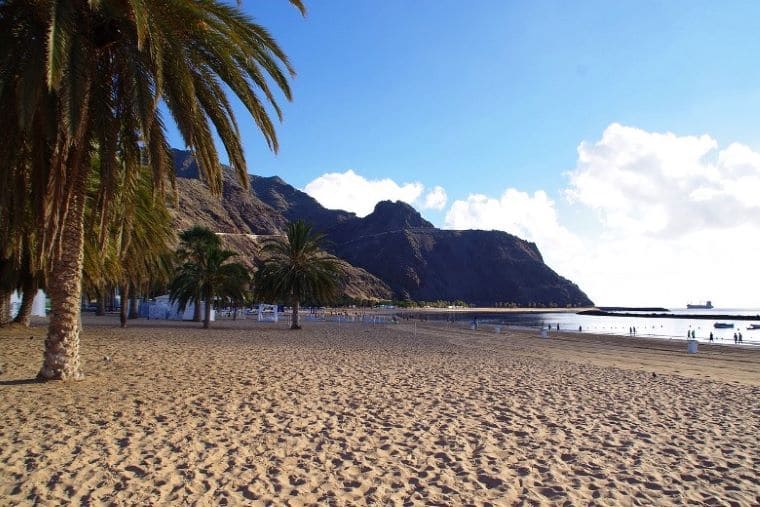 Kanaren Teneriffa Playa de las Teresitas