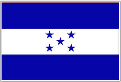 The Flag of Honduras 