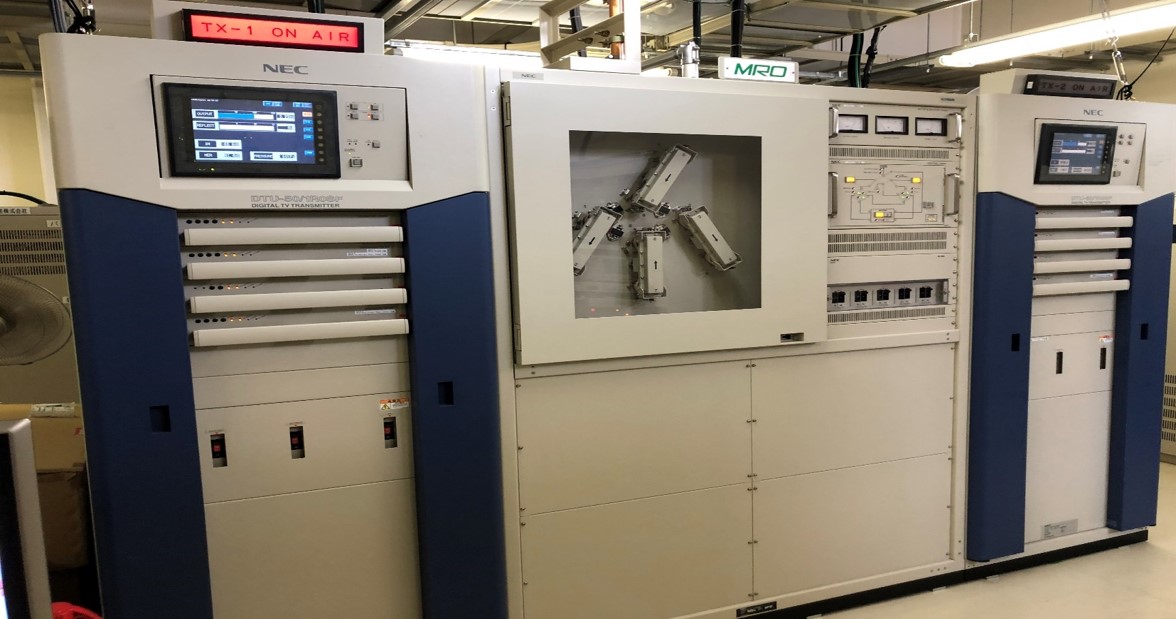 放送局 地上波デジタル親局送信機工事（北陸：石川県）