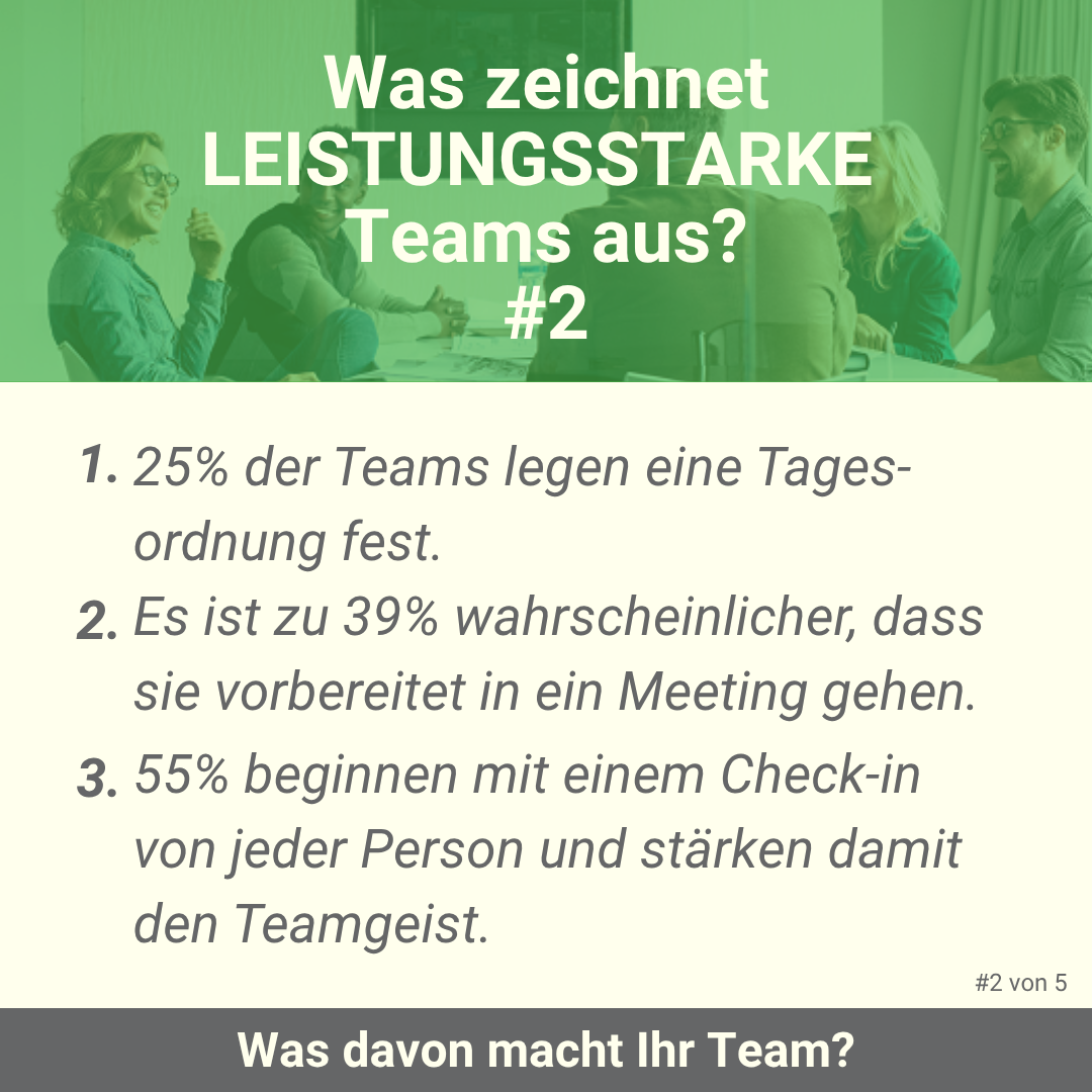 Leistungsstarke Teams #2