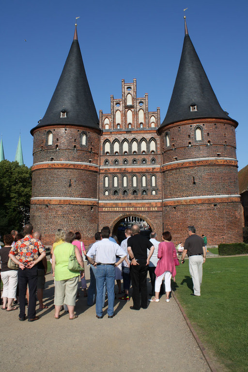 Das Holstentor zu Lübeck