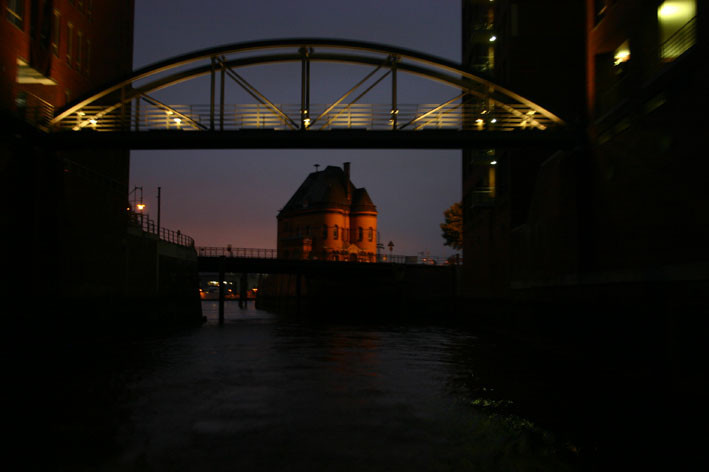 Die alte Speicherstadt Hamburgs