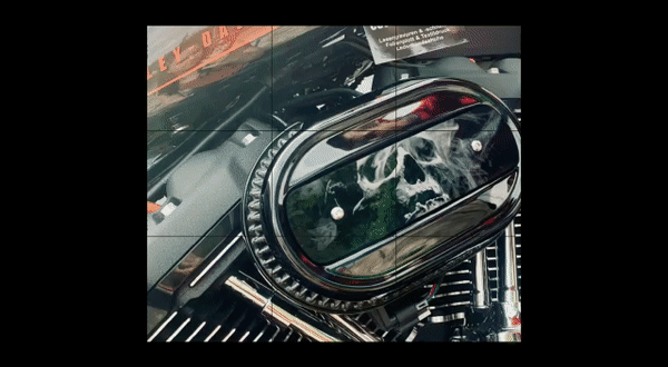 Luftfilter Cover Blende 114 Ci - Air Cleaner Cover Insert 