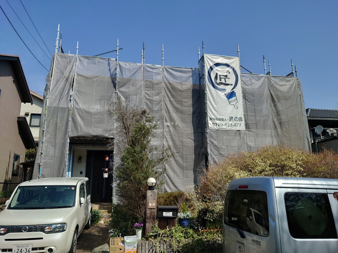 春日井市高蔵寺　外壁塗装