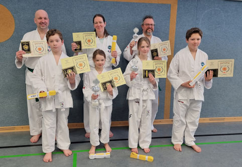 Taekwon-Do Prüfungen beim TuS Holtriem