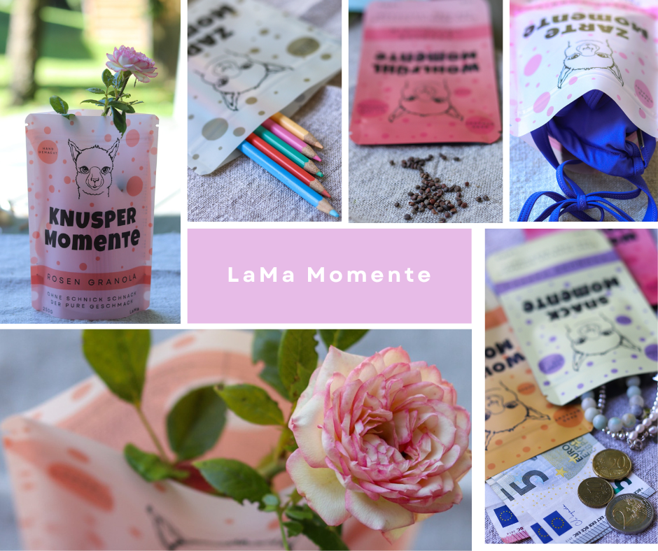 Was man mit leeren LaMa Momente Beutel machen kann
