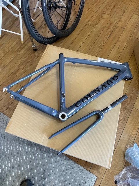誉自転車のお仕事26　ロードバイク組み直し
