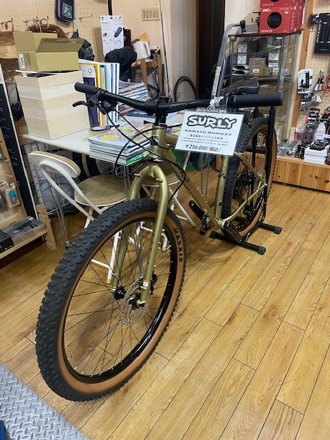 誉自転車オリジナル完成車 第2号：KARATE MONKEY