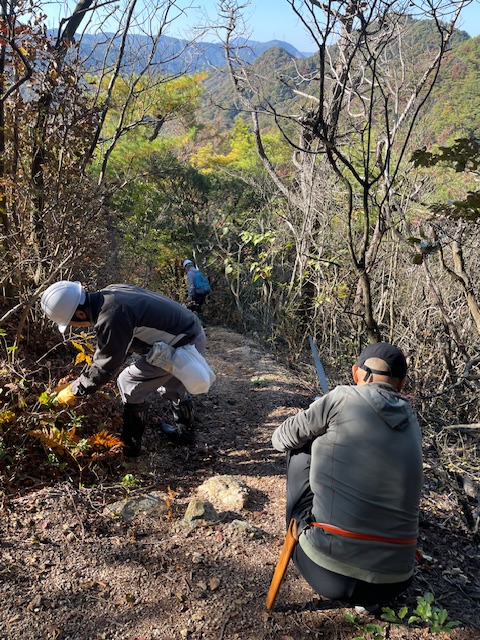 11/16Woodsかがわのボランティア作業にご参加いただきありがとうございました