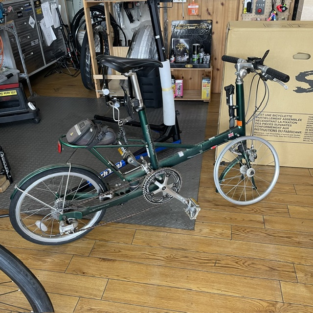 誉自転車のお仕事36　BRIDGESTONE  MOULTON